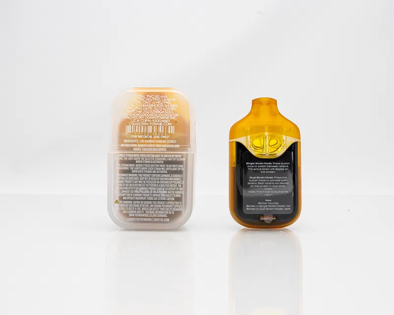 BOUTIQ – DISPOSABLE RECHARGEABLE VAPE CARTS – V. 4 SWITCH DUAL TANK  – 2g - Image 11