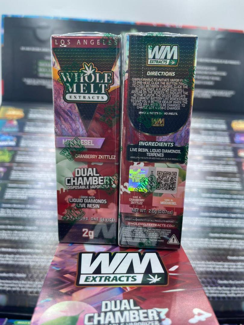 WHOLE MELT 2g LIVE LIQUID DIAMOND DISPOSABLE VAPE