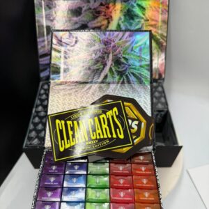 CLEAN CARTS - DISPOSABLE RECHARGEABLE VAPE CARTS - 2GM