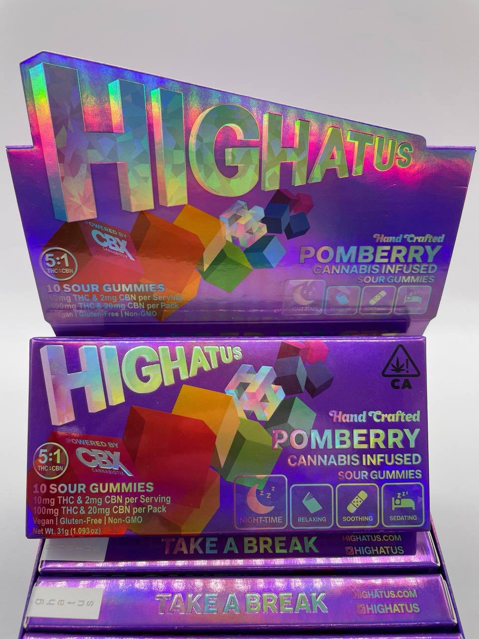 HIGHATUS gummies by cannabiotix