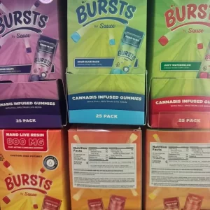 BURSTS by Sauce 800mg Gummies