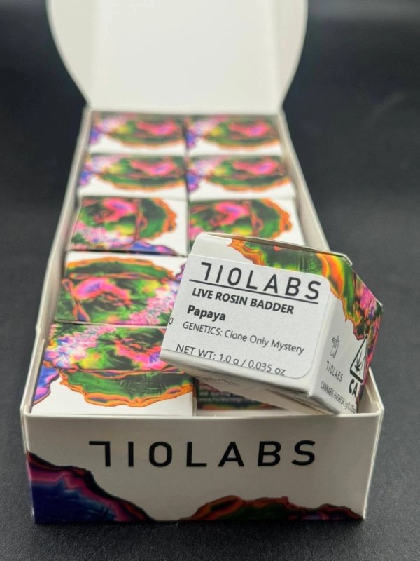 710Labs 1G Live Rosin Badder Pre‑Rolls