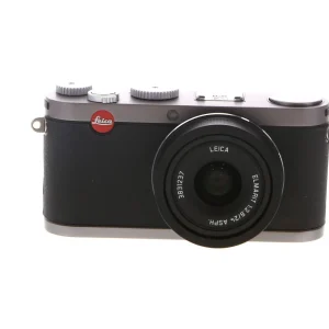 Leica X1 18420 Steel Gray Digital Camera 12.2MP APS-C CMOS 24mm f/2.8 – Used