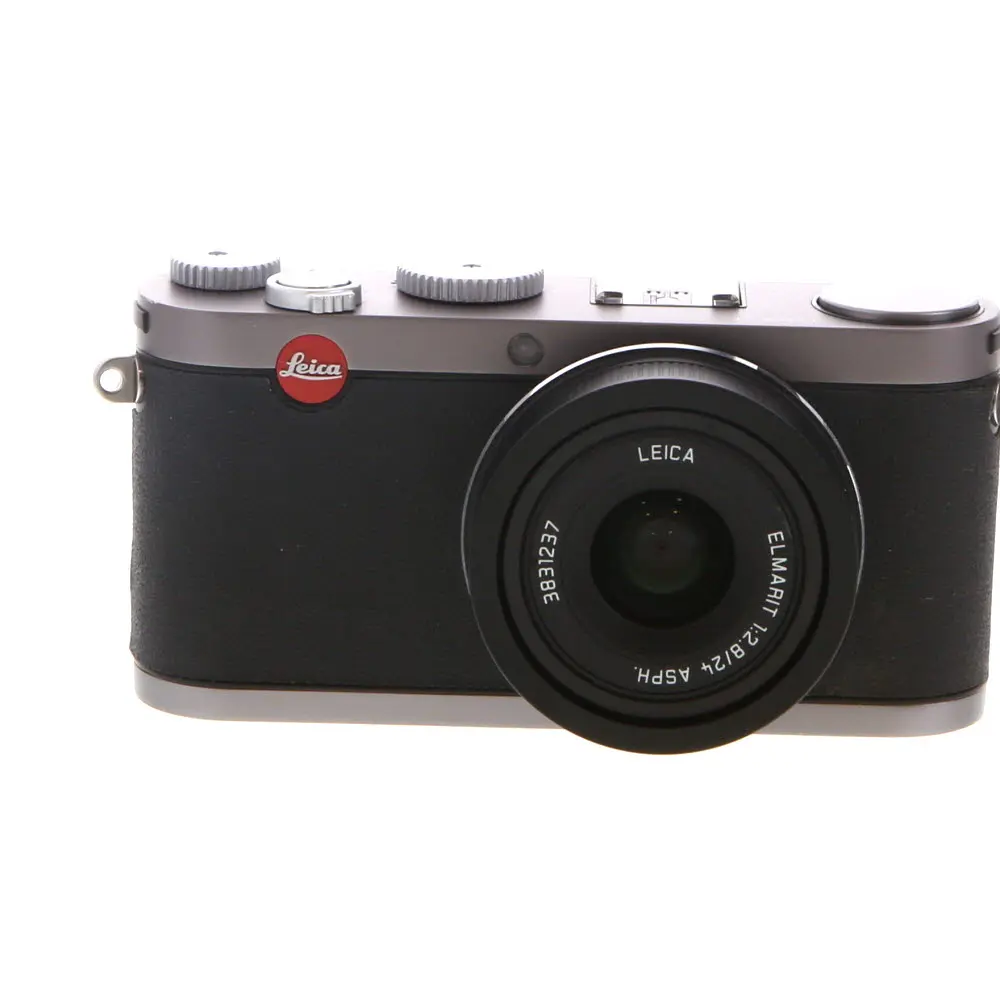 Leica X1 18420 Steel Gray Digital Camera 12.2MP APS-C CMOS 24mm f/2.8 – Used