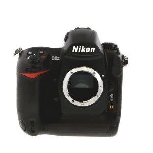 Nikon D3X Black DSLR Camera Body 24.5MP Full-Frame FX CMOS Nikon F Mount – Used