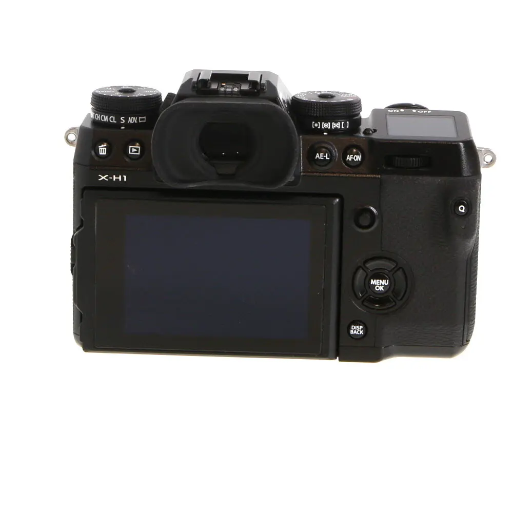 Fujifilm X-H1 Black Mirrorless Camera Body 24.3MP APS-C X-Trans CMOS III IBIS + EF-X8 Flash – Used - Image 4