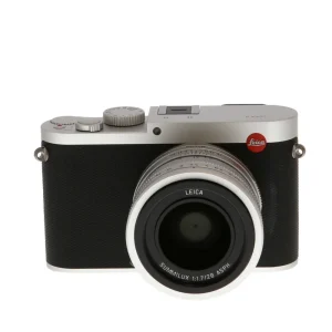 Leica Q Typ 116 19022 Silver Digital Camera 24.2MP Full-Frame CMOS 28mm f/1.7 – Used