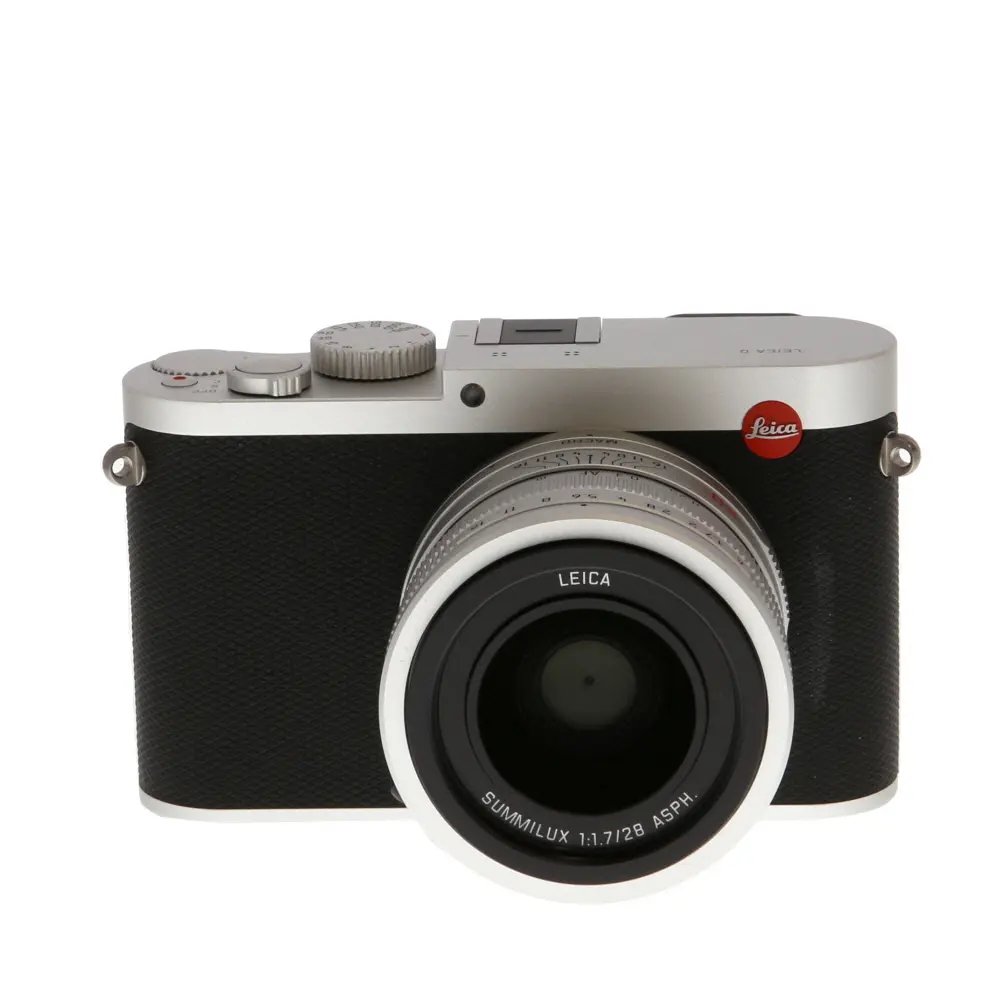 Leica Q Typ 116 19022 Silver Digital Camera 24.2MP Full-Frame CMOS 28mm f/1.7 – Used